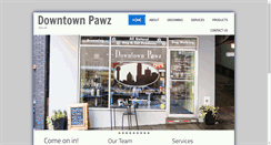 Desktop Screenshot of downtownpawz.com